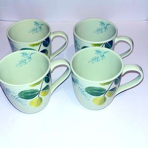 Set of 4 the CELLAR mugs